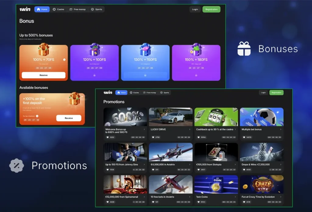 Promotions for 1win Indian Players